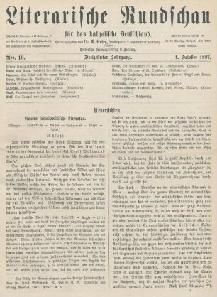 289-294 Neuere socialpolitische Literatur : Schluß