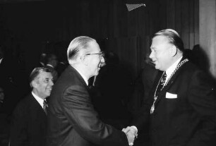 Bad Krozingen: Kurhaus; 50 Jahre Bürgermeister Hellmann