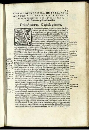 El Libro segundo contiene XIII. Capitulos.