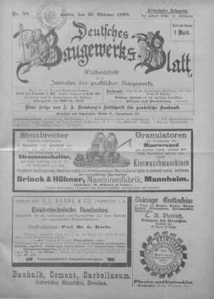 58. Jahrgang. Nr. 30.