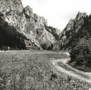 Malá Fatra. Vrátna. Tal nach Norden