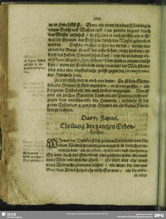 Das 93. Capitel. Theilung des gantzen Erdenkreisses