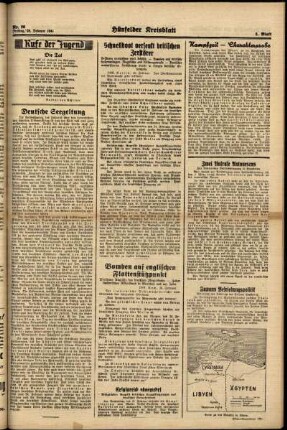 Zweite Ausgabe vom Freitag, den 28. Februar 1941.