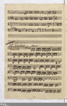 50. Cavatina: O ch'orrore o che silenzio / Guglielmi, P. A.
