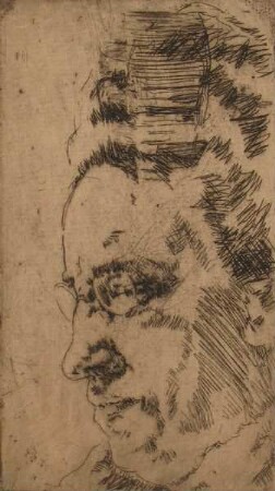 Frauenporträt im Profil (Mutter von Hans Fuglsang)
