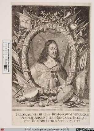 Bildnis Ferdinand III., römisch-deutscher Kaiser (reg. 1637-57)
