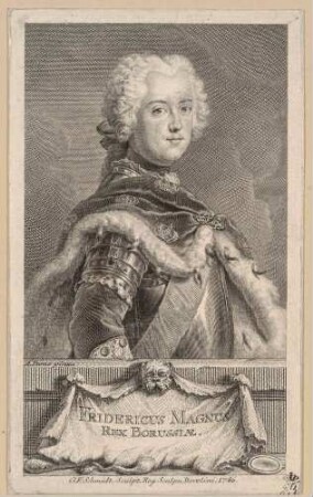 Bildnis Friedrich II., König von Preußen