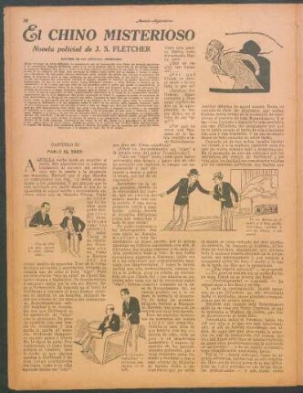 El chino misterioso : Novela policial de J. S. Fletcher