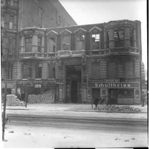 Negativ: Ruine, Winterfeldtstraße 33, 1952