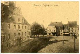 Borna. Markt