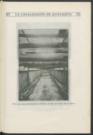 La canalización de Guayaquil