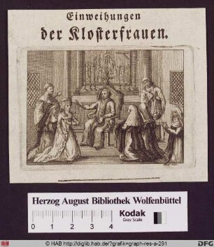 Klosterfrauen werden eingewiesen