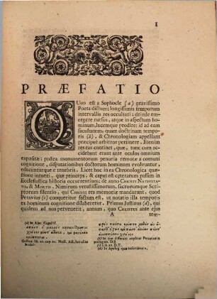 De notis chronologicis anni mortis et nativitatis D. Jesu Christi dissertationes duae