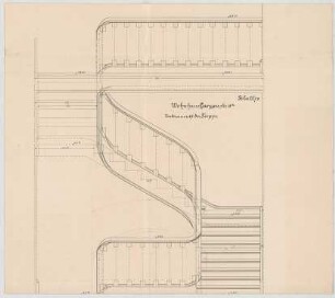 Thiersch, Friedrich von; München, Georgenstr. 16; Haus Thiersch - Treppe (Ansicht)