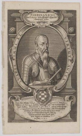 Bildnis des Ferdinandus von Toleto, Hertzog von Alba