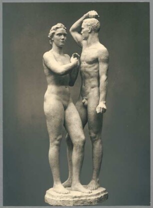 Mars und Venus I, 1939/40, Gips