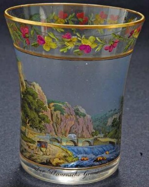 Becher "Der Plauensche Grund"