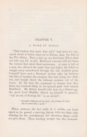 Chapter V. A work of merit