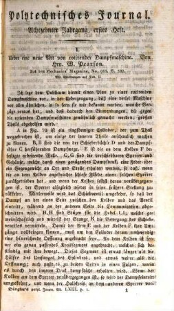 Polytechnisches Journal. 63, 63. 1837