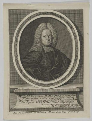 Bildnis des Ioh. David Baier