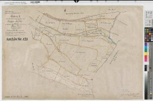 Meschede Land (Meschede), Löllinghausen (Meschede), Zusammenlegung Heggen, Urkarte II Meschede-Land Flur 14