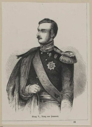 Bildnis des Königs Georg V. von Hannover