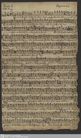 [Solo and coro:] Soprano. [Autograph]