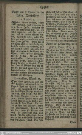 [Am 3. Sonntage in der Fasten, Oculi]