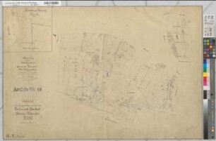 Dortmund - Körne - Wambel (Dortmund), Zusammenlegung Dortmund Nord-Ost, Bl.4 Urkarte 1 Wambel Flur 3-4