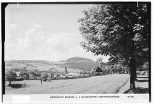 Bergstadt Geising mit dem Geisingberg