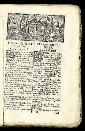 L'Evangile selon S. Matthieu. / Evangelium St. Matthäi.