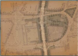 Hansjakob, Gottfried; Köln; Westliche Ringstraße - Rudolfplatz (Lageplan)