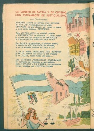 Un soneto de patria y civismo con estrambote de justicialismo