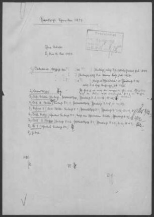 Schmiden-Oeffingen: Visitationsberichte mit Pfarrbericht 1953