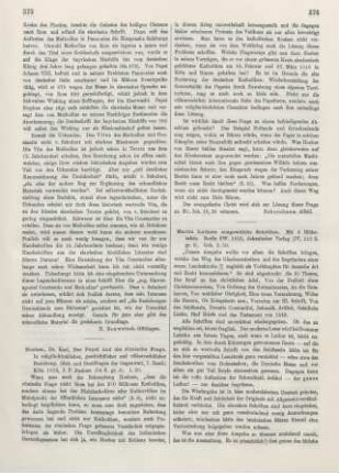 373-374 [Rezension] Hoeber, Karl, Der Papst und die römische Frage
