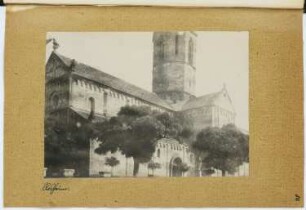 Peter- und Paulskirche, Rosheim: Ansicht (aus: Skizzen- und Fotoalbum 6)