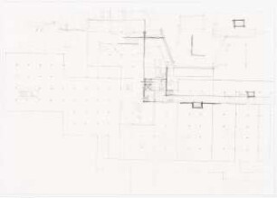 Sprengel-Museum, Hannover Wettbewerbsbeitrag: Grundriss EG 1:500