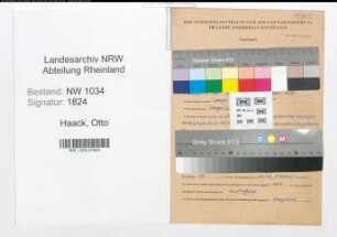 Entnazifizierung Otto Haack , geb. 14.02.1913 (Major)