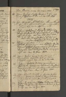 Bürgerbuch der Stadt Zeitz - 1701-1801