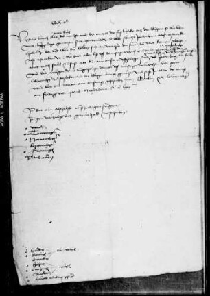 Schriften betr. den Anschlag, vor Sulz zu ziehen, samt Verzeichnissen des reisigen Volks und Zeugs.