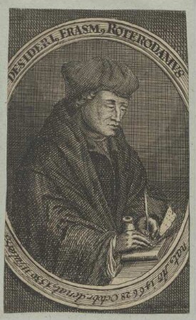 Bildnis des Desiderius Erasmus Roterodamvs