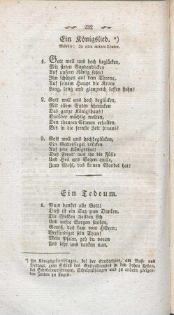 Ein Tedeum.