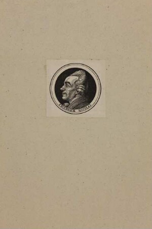 Bildnis des Friedrich Nicolai