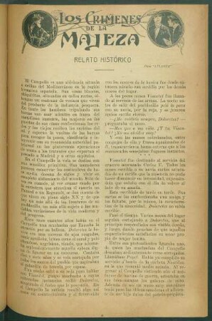 Los crímenes de la Majeza : Relato histórico