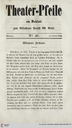 Nro. 41 (13. October 1850)
