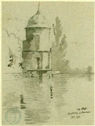 Kirchberg Rundturm am Wasser