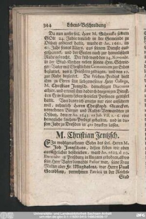 M. Christian Jentzsch.