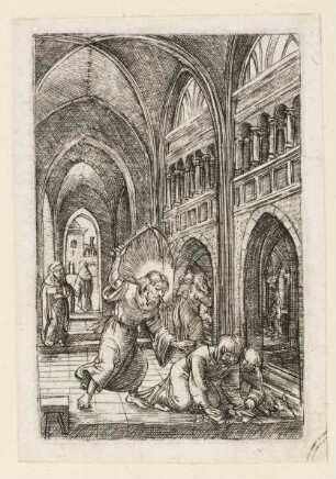 Christus vertreibt die Wechsler aus dem Tempel