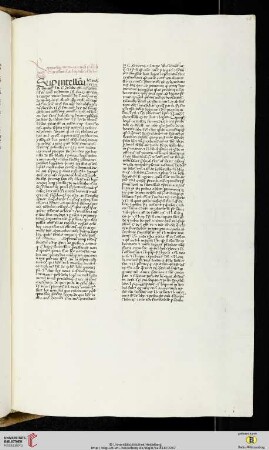 [Johannes] Baptista de Sancto Blasio