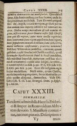 Caput XXXIII. - Caput XXXV.